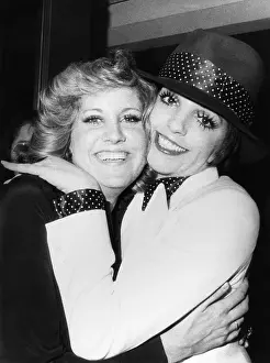 Liza Prints: Liza Minnelli (right) and her half-sister Lorna Luft