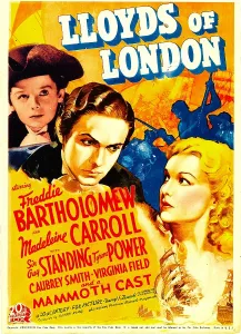 Carroll Prints: LLOYDS OF LONDON, from left: Freddie Bartholomew