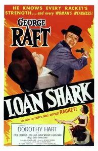 1952 Movies Prints: LOAN SHARK, poster art, top right: George Raft, 1952