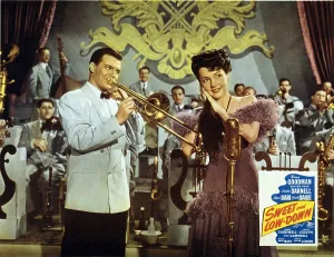 Swing Prints: Lobby card for SWEET AND LOW-DOWN