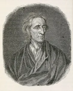 Locke Prints: LOCKE, John (1632-1704). Portraif by F