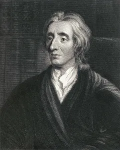 Londoners Prints: LOCKE, John (1632-1704). Portrairt of Locke