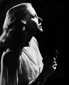 Dramatic Lighting Prints: THE LOCKET, Laraine Day, 1946