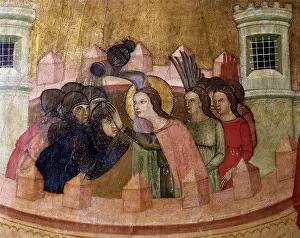 Temperas Prints: LOERT, Joan (14th century). Altarpiece of Saint Quiteria