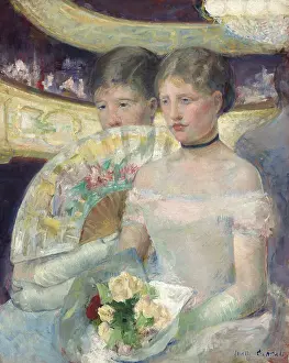 18 30 Years Old Prints: The Loge, by Mary Cassatt, 1882