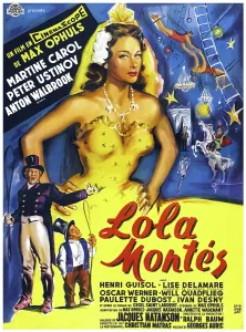 1955 Movies Prints: LOLA MONTES (THE SINS OF LOLA MONTES), Martine Carol, (French poster art), 1955
