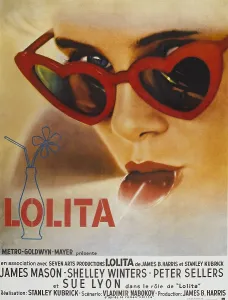 Trending: LOLITA, Sue Lyon, French poster art, 1962