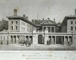 Civil Prints: London. Admiral's House in 19th c
