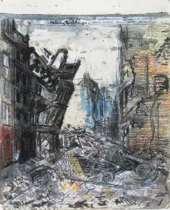Londoners Prints: London. Bombed Streets in 1941