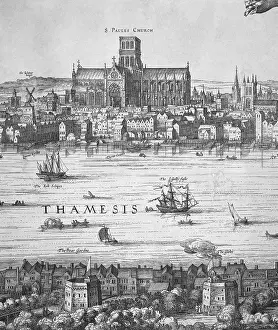 Navigation Prints: London during Elizabeth I's reign (17th c)