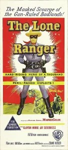 Silverheels Prints: THE LONE RANGER, Australian poster art