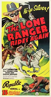 Lone Ranger Prints: THE LONE RANGER RIDES AGAIN, Robert Livingston, 1939