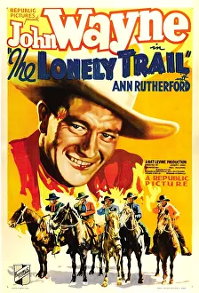 Riding On Horse Prints: THE LONELY TRAIL, John Wayne, 1936