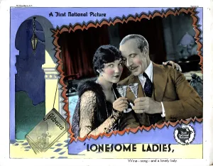 1927 Movies Prints: LONESOME LADIES, from left, Jane Winton, Lewis Stone, 1927