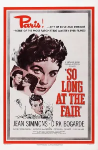 Images Dated 19th December 2014: SO LONG AT THE FAIR, US poster art, Dirk Bogarde, Jean Simmons, 1950