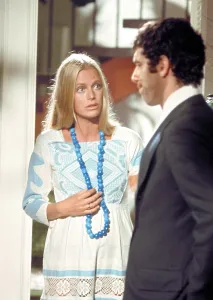 Beads Prints: THE LONG GOODBYE, Nina Van Pallandt, Elliott Gould, 1973