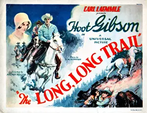 Hoot Prints: THE LONG, LONG TRAIL, from left, Sally Eilers, Hoot Gibson, 1929