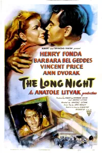 Police Prints: THE LONG NIGHT, US poster, Barbara Bel Geddes, Henry Fonda, 1947