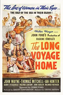 Images Dated 3rd April 2015: THE LONG VOYAGE HOME, US poster art, John Wayne, 1940