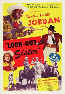 Weapon Prints: LOOK OUT SISTER, Suzette Harbin, Louis Jordan, 1947