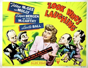 Bergen Prints: LOOK WHO'S LAUGHING, Edgar Bergen