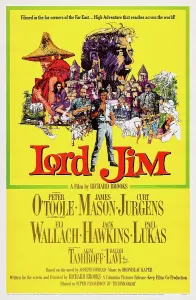 Naval Officer Prints: LORD JIM, US poster art, Peter O'Toole, 1965