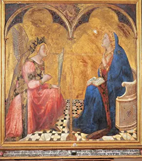Epigraphs Prints: Lorenzetti Ambrogio, Annunciation