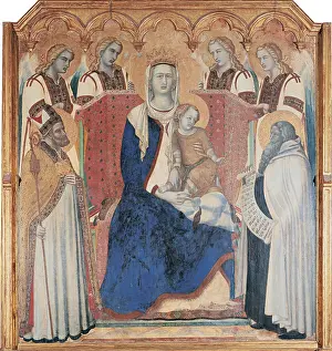 Siena Prints: Lorenzetti Pietro, Carmine Altarpiece