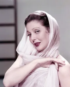 Red Lipstick Prints: Loretta Young, 1961