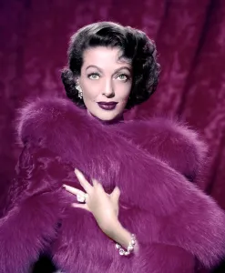 Red Lipstick Prints: Loretta Young, ca. mid-1950s