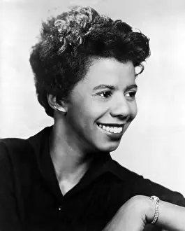 Lorraine Prints: Lorraine Hansberry, ca. 1960.. Courtesy: CSU Archives / Everett Collection