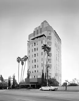 Images Dated 14th February 2008: Los Angeles, Sunset Tower Apartments