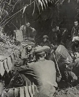 Commandos Prints: Lost Battalion of Merrill's Marauders held positions in Burma for 13 days