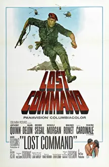 1966 Movies Prints: LOST COMMAND, US poster art, Anthony Quinn, 1966