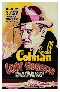 Colman Prints: LOST HORIZON, US poster art, Ronald Colman, 1937
