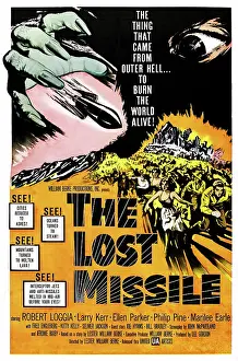 Illustration Prints: THE LOST MISSILE, 1958