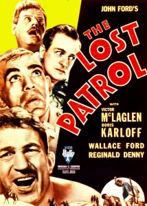 Wallace Prints: THE LOST PATROL, from top: Wallace Ford