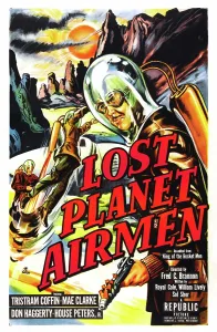 Space Suit Prints: LOST PLANET AIRMEN, poster art, 1951