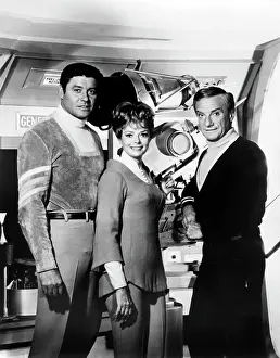 Images Dated 21st August 2025: LOST IN SPACE, (from left): Guy Williams, June Lockhart, Jonathan Harris, 1965-68