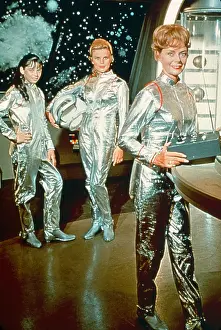 Angela Prints: LOST IN SPACE, from left: Angela Cartwright, Marta Kristen, June Lockhart, 1965-1968
