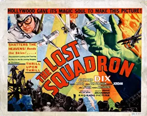 Airplane Prints: THE LOST SQUADRON, Richard Dix, 1932