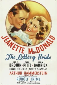 1930 Movies Prints: THE LOTTERY BRIDE, US re-release poster art