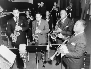 New Orleans Prints: Louis Armstrong (1901-1971), African American Jazz musician