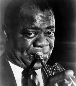 Louis Prints: Louis Armstrong, 1964. Courtesy: CSU Archives/Everett Collection