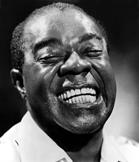 Louis Prints: Louis Armstrong, circa 1963. Courtesy: CSU Archives / Everett Collection