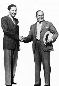 Producers Prints: Louis B. Mayer (right) and Irving Thalberg, during Hollywood's 1920s and 1930s