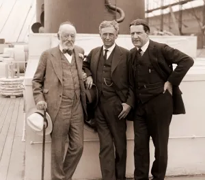 Zionists Prints: Louis Brandeis (center, 1856-1941)