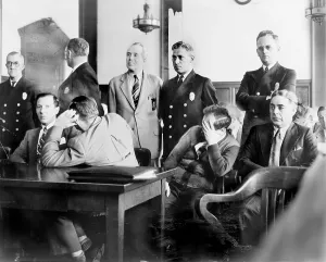 Trial Prints: Louis Buchalter at murder trial