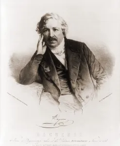 Daguerreotype Prints: Louis Daguerre (1787-1851), French inventor of the Daguerreotype