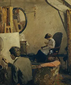 Sewing Prints: LOUIS KRONBERG AND HIS STUDIO IN COPLEY HALL